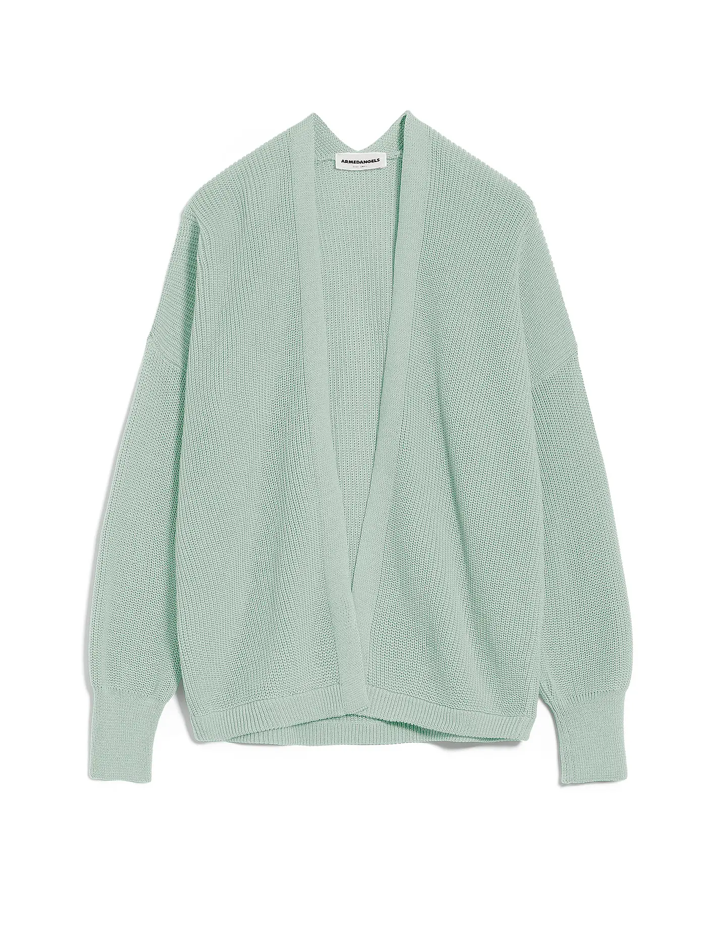 ARMEDANGELS | Strickjacke Loose Fit VIDANAA | grün